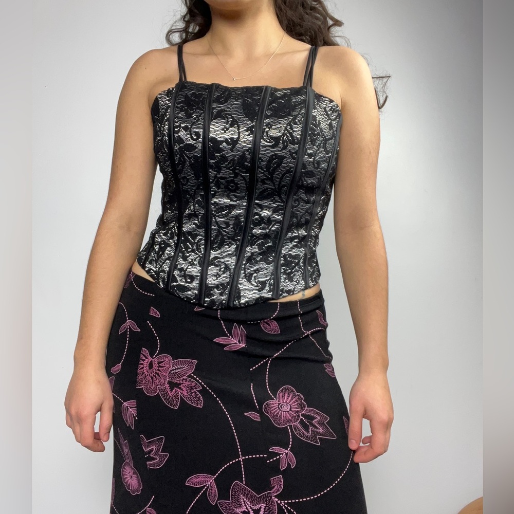 Vintage 90s bustier top